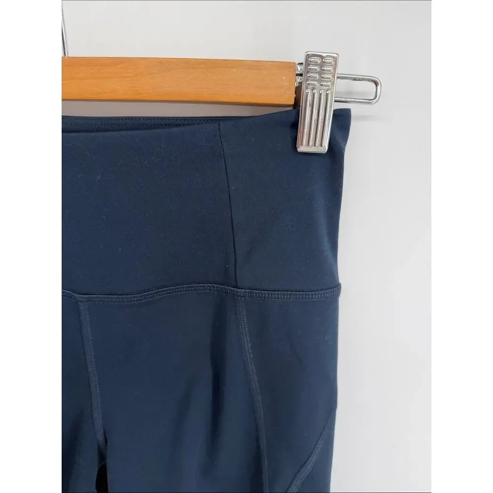 Girlfriend Collective athletic athleisure long inseam spandex shorts sz S